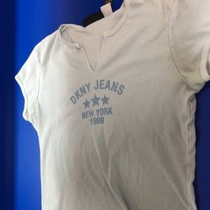 DKNY baby blue Tee